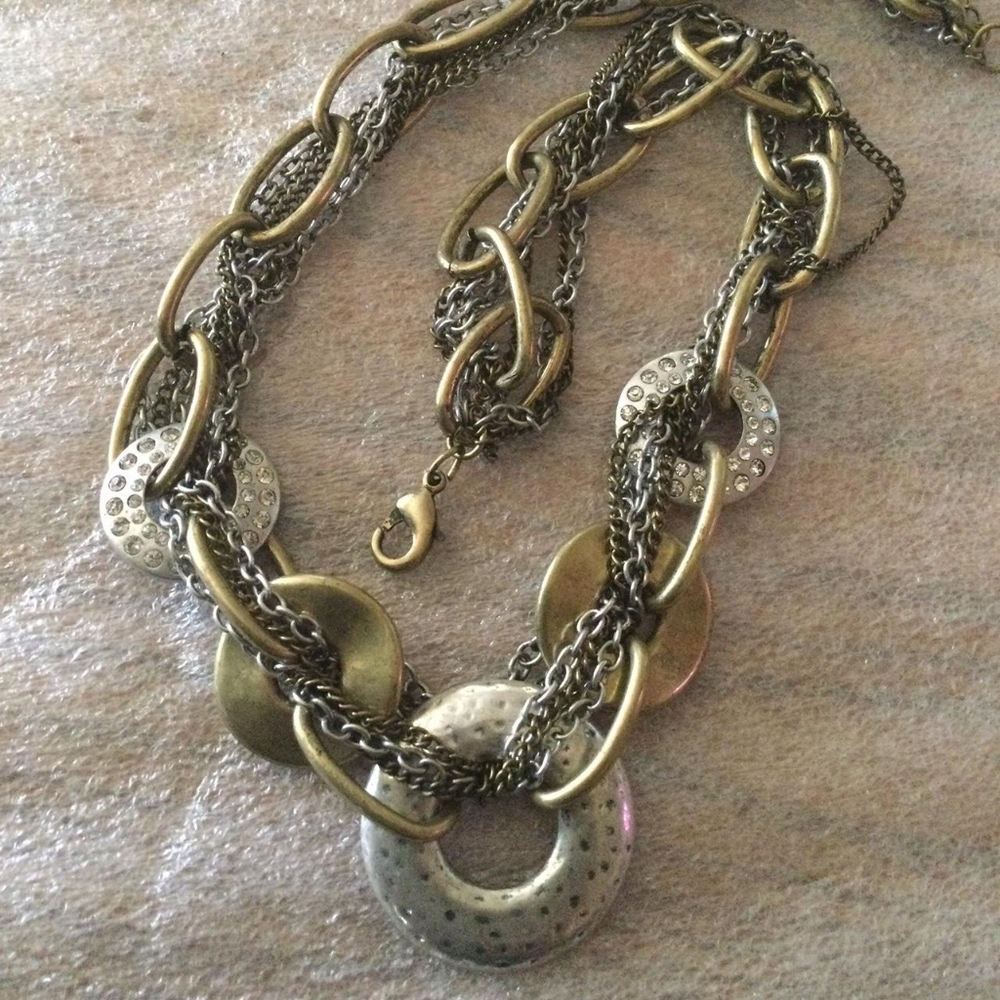 Classic braided chain necklace